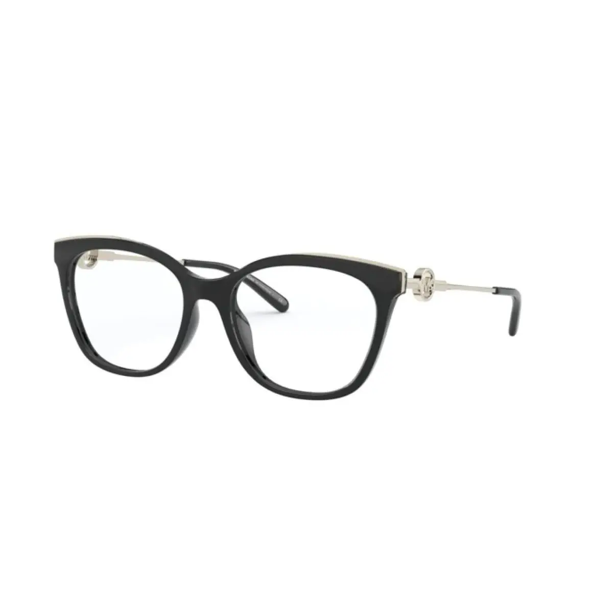 Michael Kors Woman Square Eyeglasses MK4076U 3332 Black 54mm