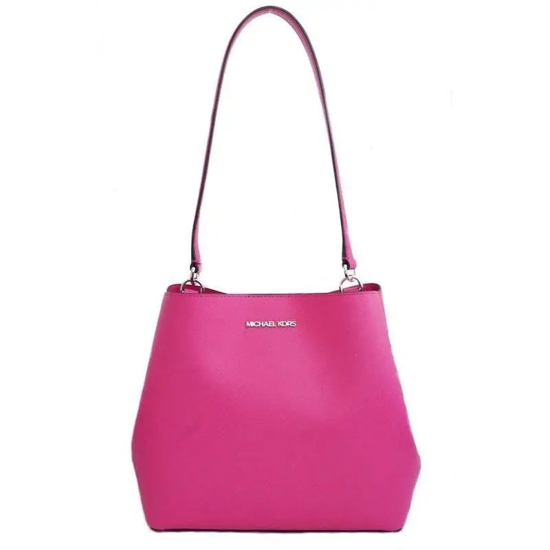 Michael Kors Ladies Shoulder Bag Pratt Md Bucket Messenger Pink