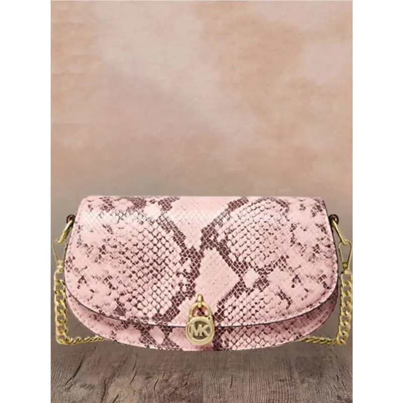 Michael Kors Mila Lady Small Bag Handbag 35F5GIMC5G Powder Blush
