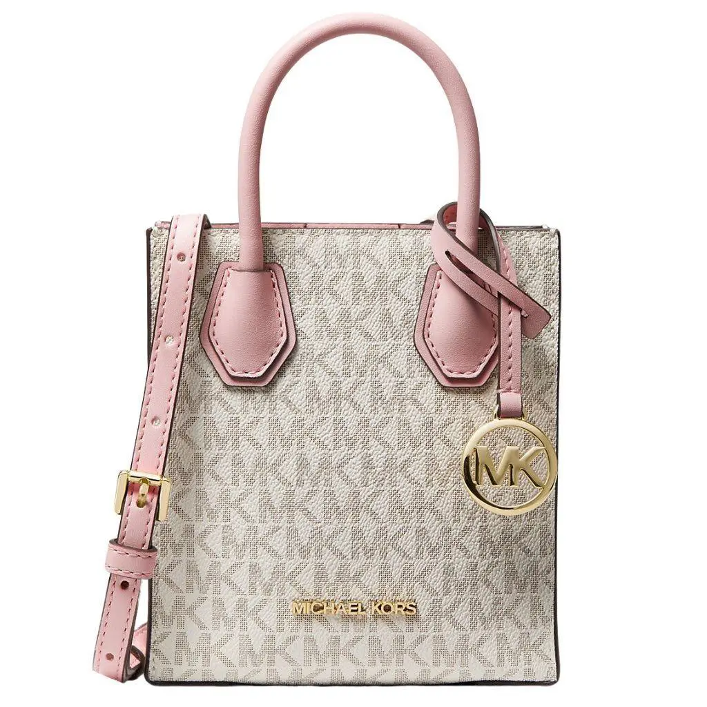Michael Kors Extra Small Mercer Crossbody Bag Powder Blush 35T1GM9C0I