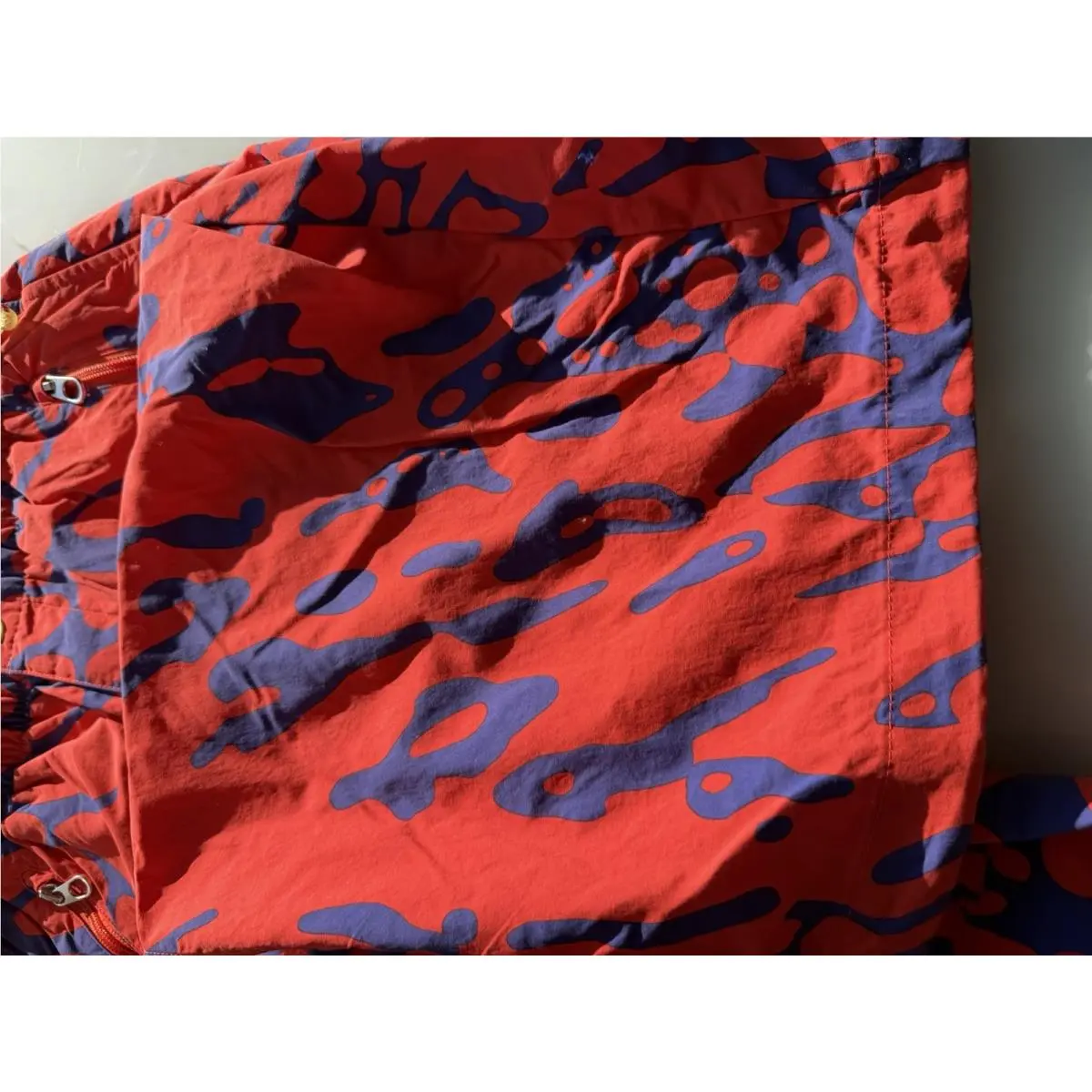 Nike clothing - Nike Project F.R.O.G. Men`s Parachute Pants - HQ0467635 HQ0476-635 - Red 7