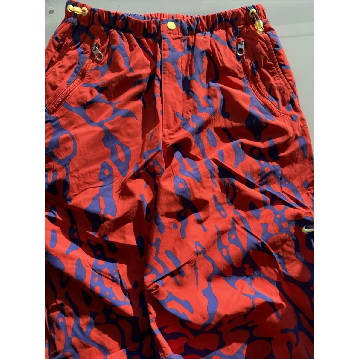 Nike clothing - Nike Project F.R.O.G. Men`s Parachute Pants - HQ0467635 HQ0476-635 - Red 5