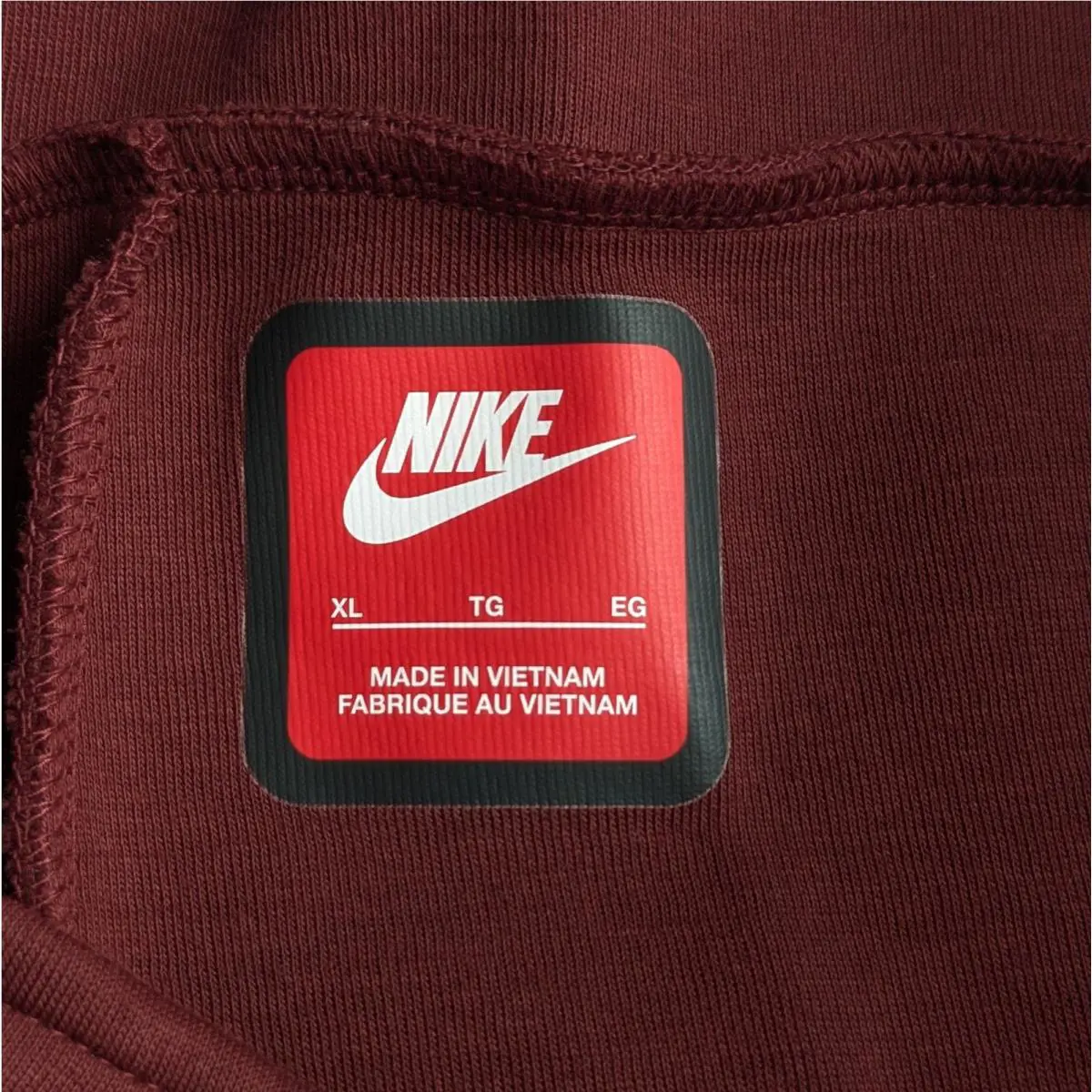 Nike clothing - Nike Tech - Tech - HV0959619 - Red, Manufacturer: Dark Team Red/Burgundy Crush/Black (UPC: 198484427540) 5