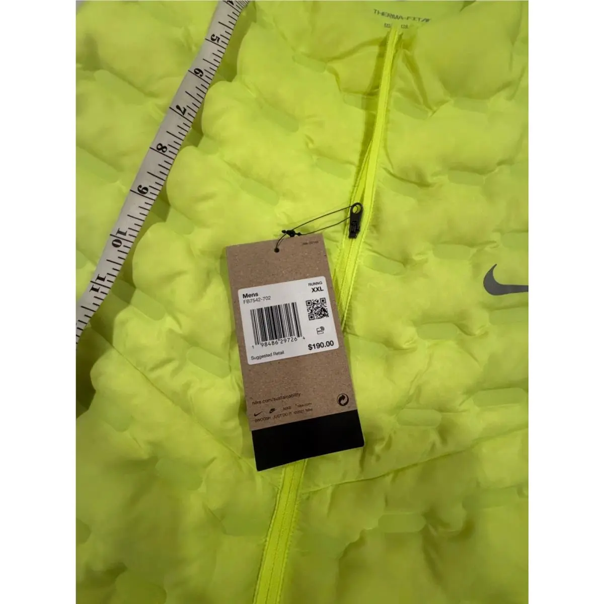 Nike clothing - Nike Therma-fit Adv - Adv - FB7542702 - Yellow (UPC: 198486297264) 4