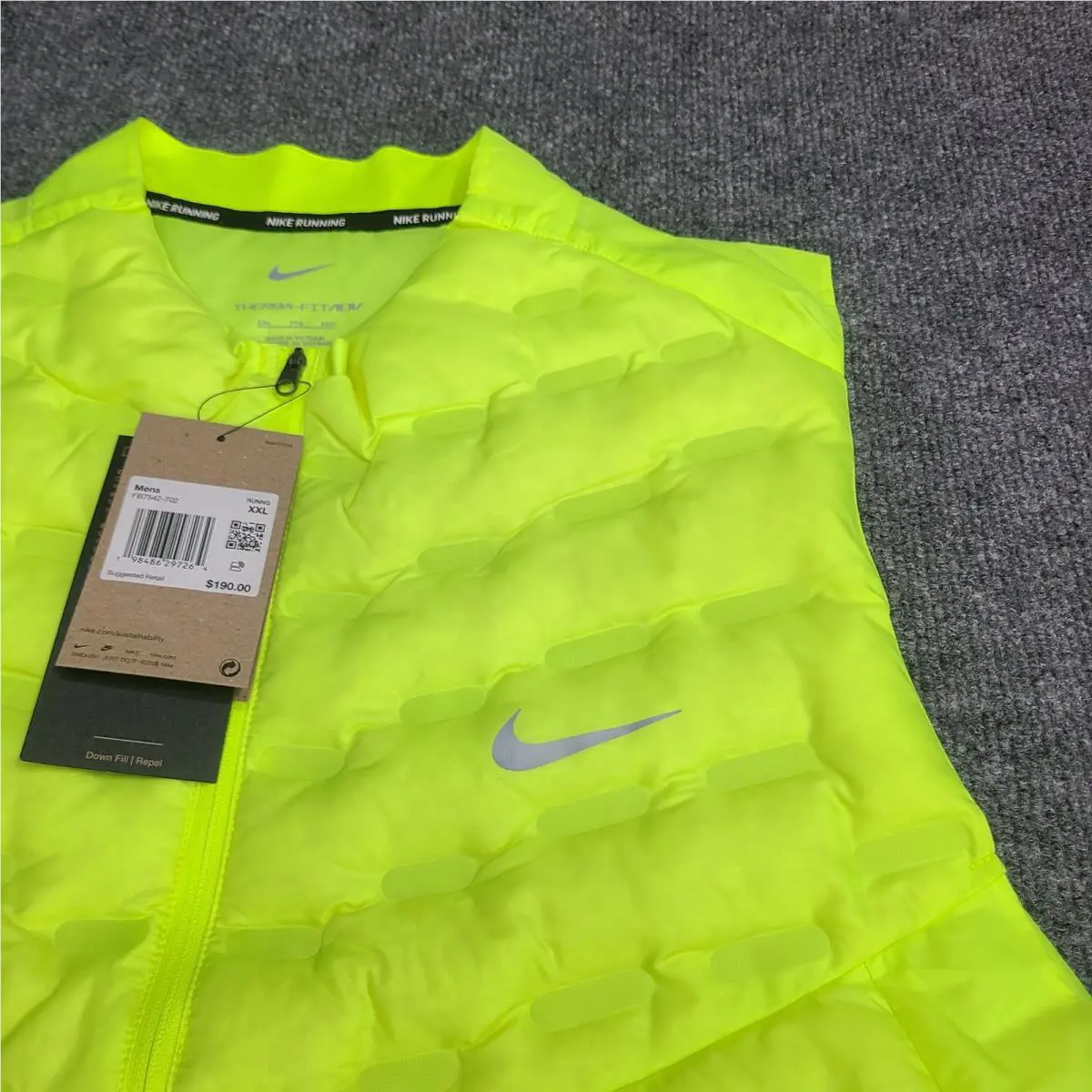 Nike clothing - Nike Therma-fit Adv - Adv - FB7542702 - Yellow (UPC: 198486291859) 0