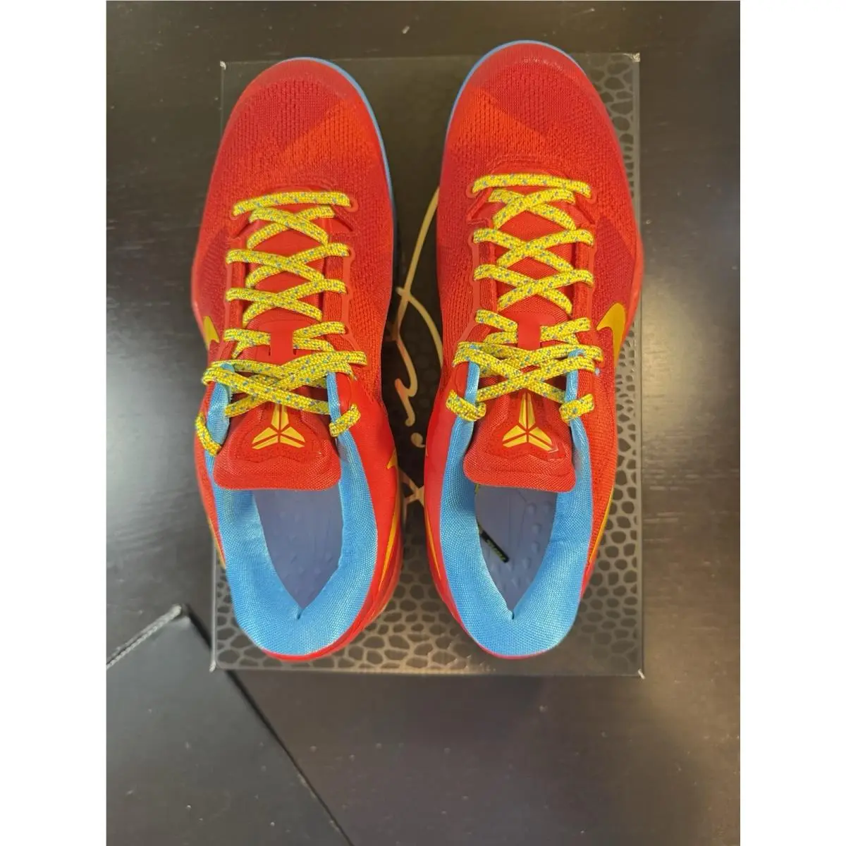 Nike shoes - Nike - IM0594-600 - Light Crimson/Bright Citron/Vivid Blue 2