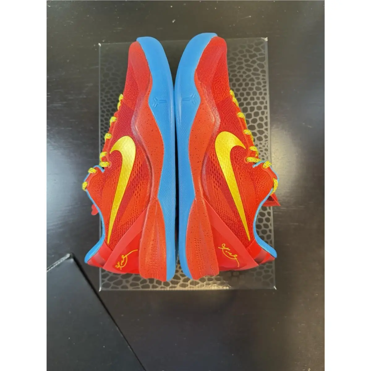Nike shoes - Nike - IM0594-600 - Light Crimson/Bright Citron/Vivid Blue 4