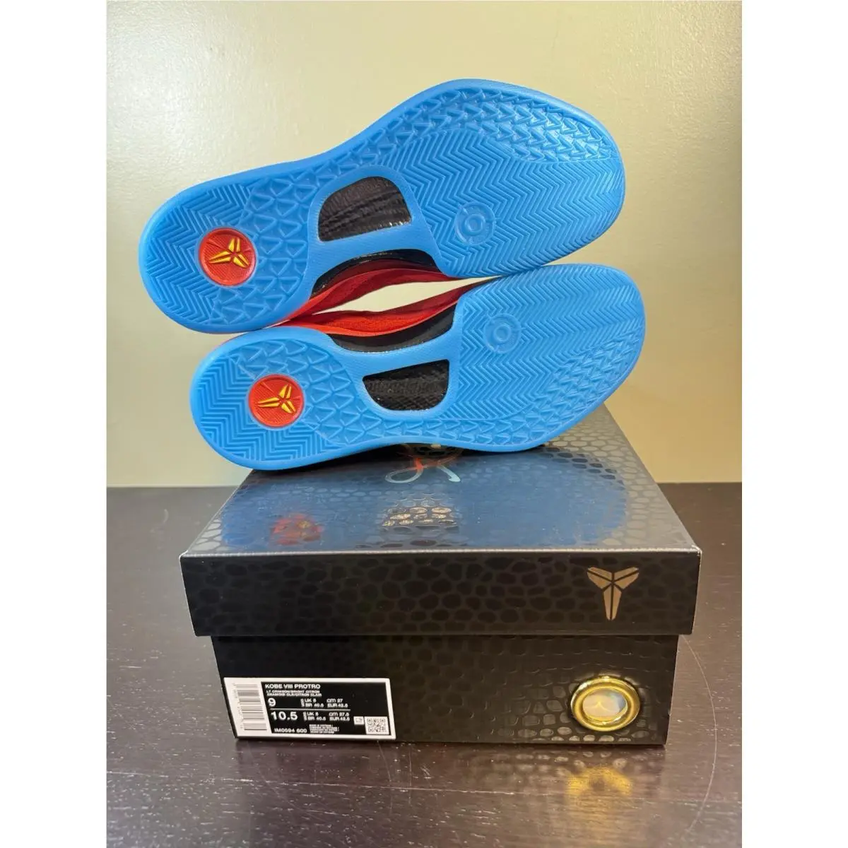 Nike shoes - Nike - IM0594-600 - Light Crimson/Bright Citron/Vivid Blue 5