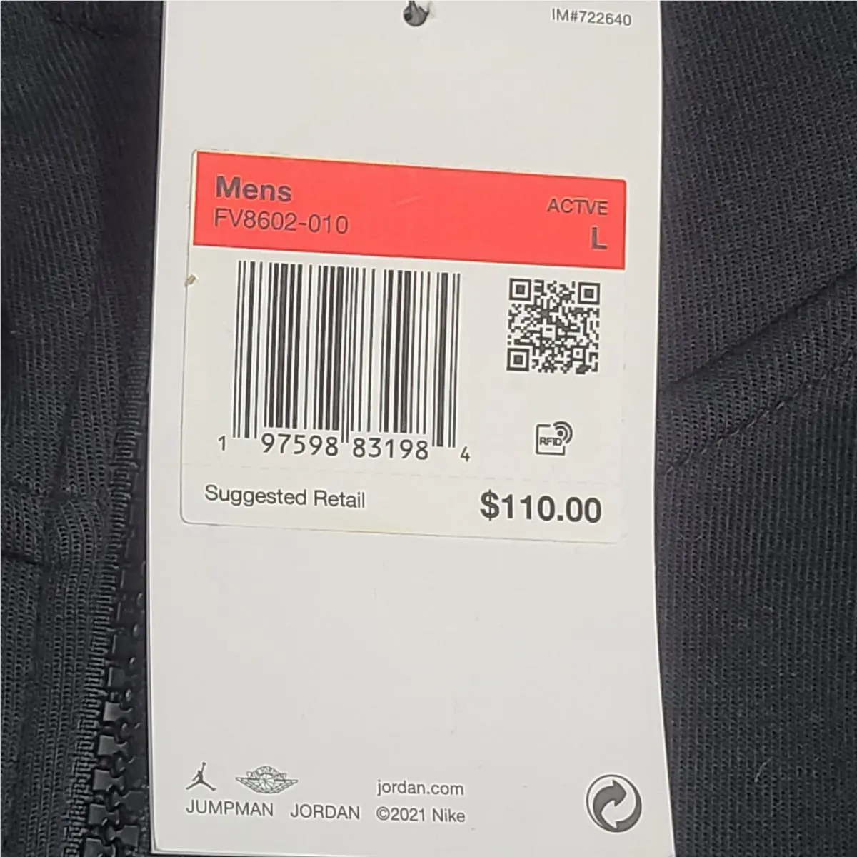 Nike clothing - FV8602-010 - FV8602-010 - Black (UPC: 197598831984) 5
