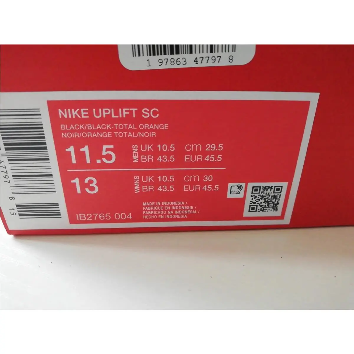 Nike shoes - Nike Uplift SC - Uplift - IB2765-004 - Orange 4