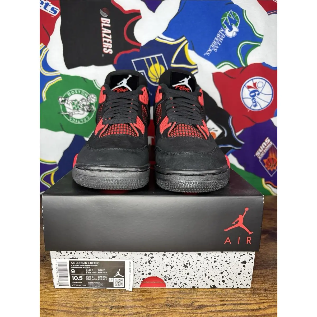 Nike shoes - Air Jordan 4 - Air - CT8527-016 - Black (UPC: 0195243538011) 0