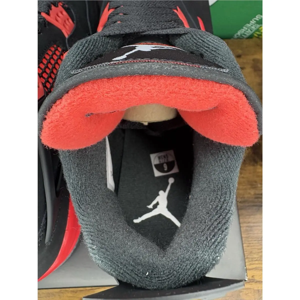 Nike shoes - Air Jordan 4 - Air - CT8527-016 - Black (UPC: 0195243538011) 7