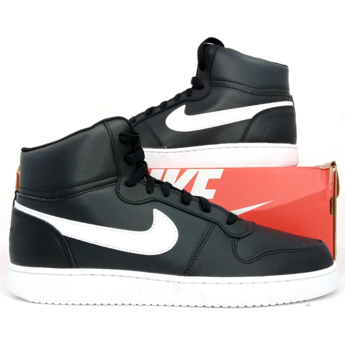 Nike shoes - Nike Ebernon Mid - Ebernon Mid - AQ1773 002 - Black (UPC: 887231190096) 9