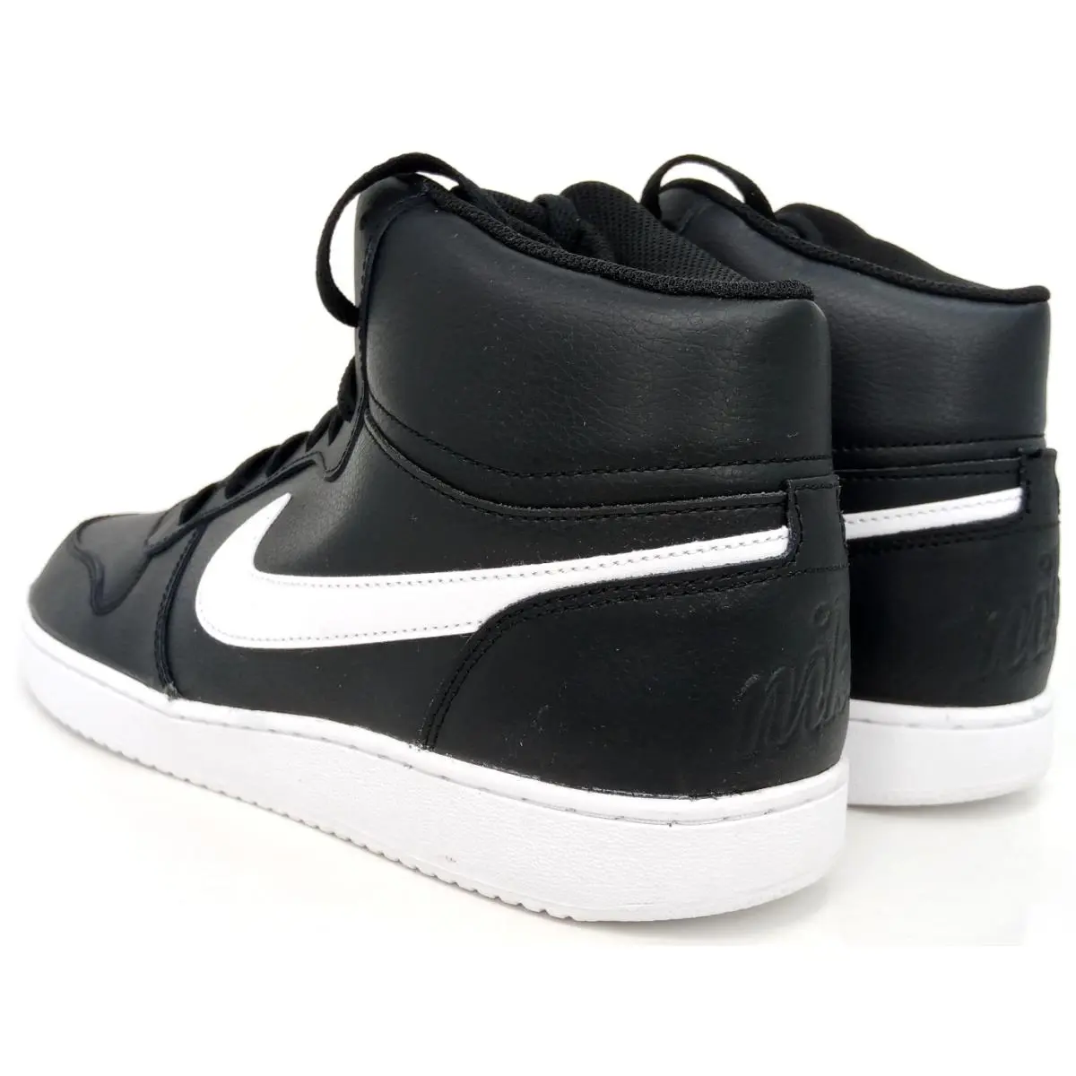 Nike shoes - Nike Ebernon Mid - Ebernon Mid - AQ1773 002 - Black (UPC: 887231190096) 4