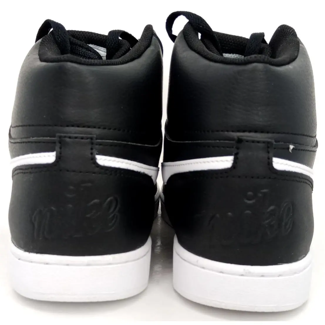 Nike shoes - Nike Ebernon Mid - Ebernon Mid - AQ1773 002 - Black (UPC: 887231190096) 5