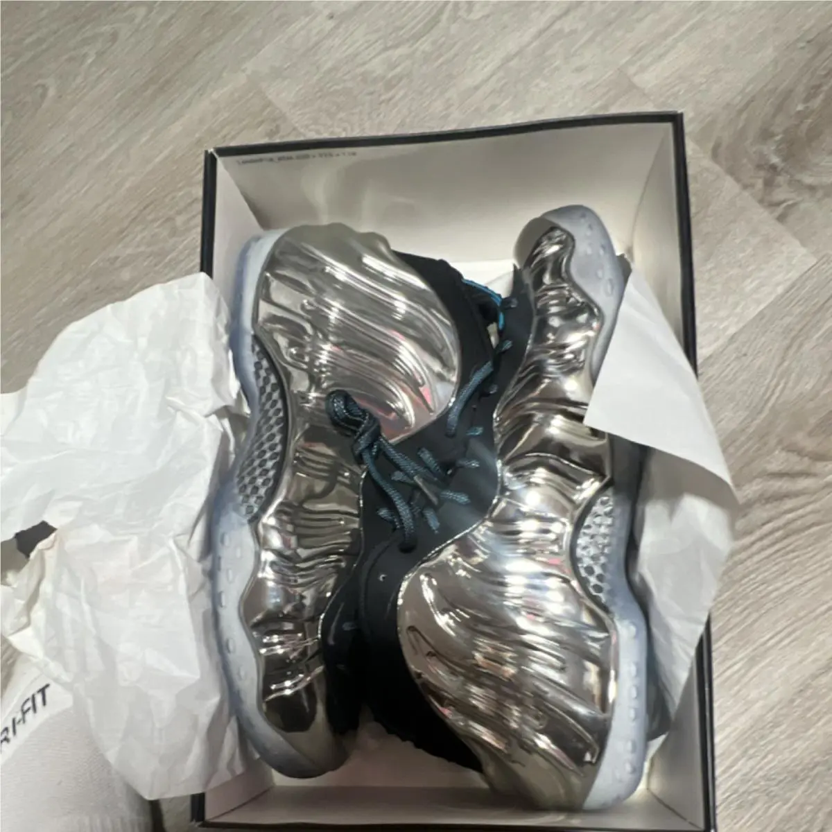 Nike shoes - Nike Air Foamposite - Air Foamposite - 744306-001 - Silver (UPC: 0886061403383) 3