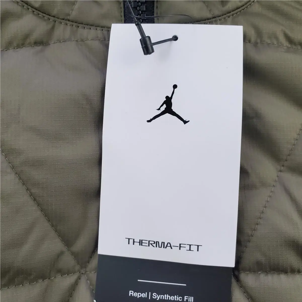 Nike clothing - Nike Air Jordan Therma-FIT Repel - FZ3162222 - Green (UPC: 0197601028066) 5