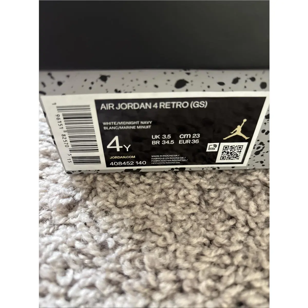 Nike shoes - Air Jordan 4 - Air - 408452-140 - White 0