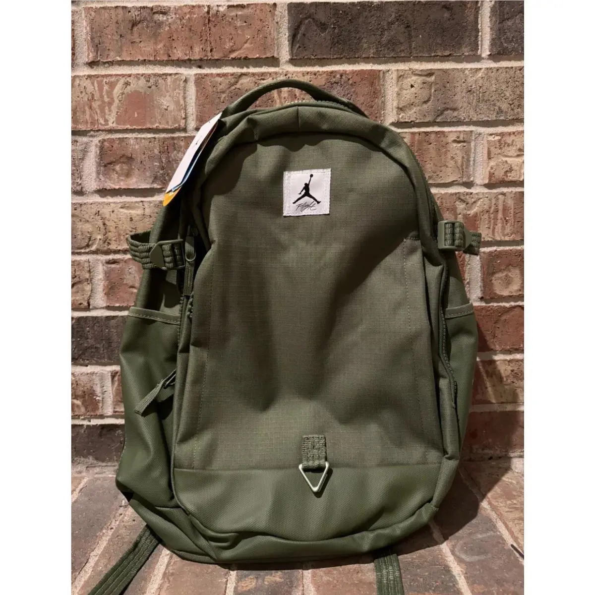 Nike Air Jordan Flight Cordura Backpack Size 29L Retro 4 Green