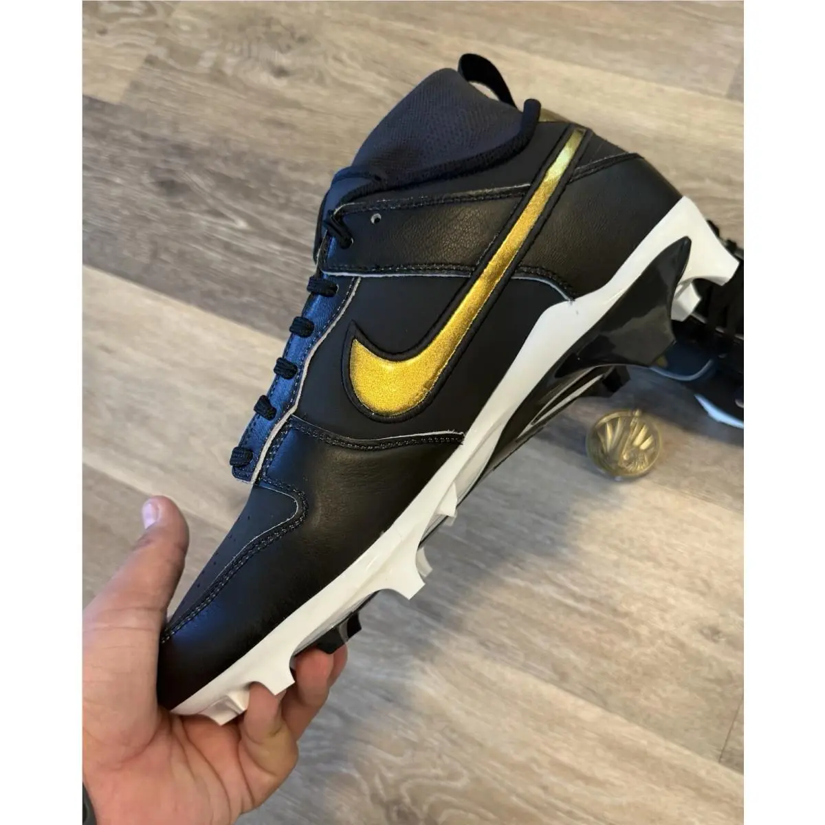 Nike shoes - Nike Alpha Menace Dunk - Alpha Menace Dunk - HV6923-001 - Black / Gold (UPC: 198485313293) 3