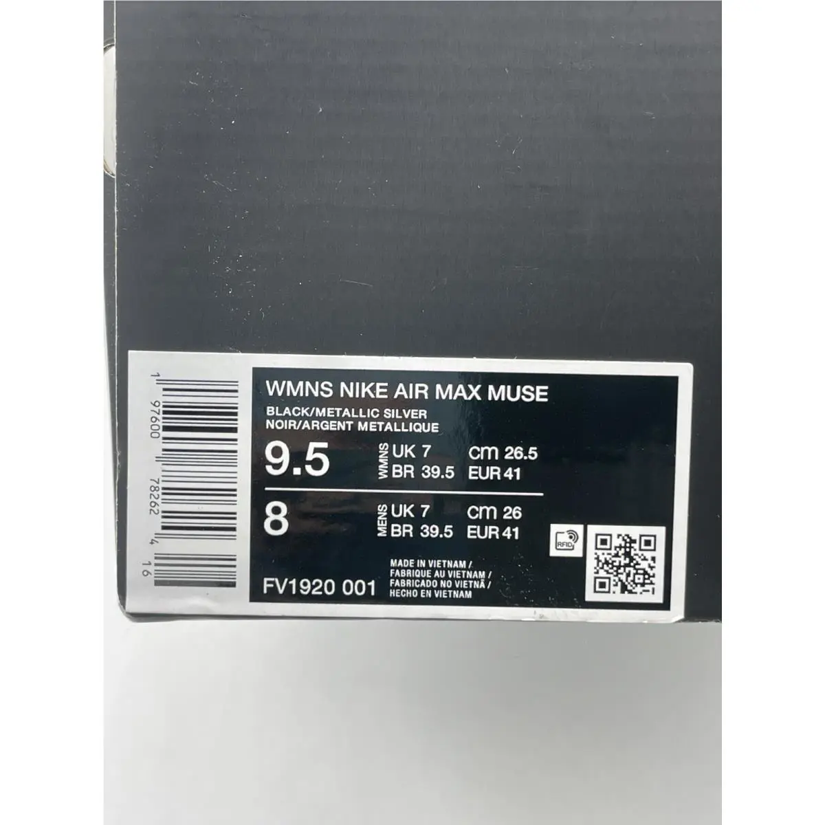 Nike shoes - FV1920-001 - FV1920-001 - Black/Metallic Silver 16