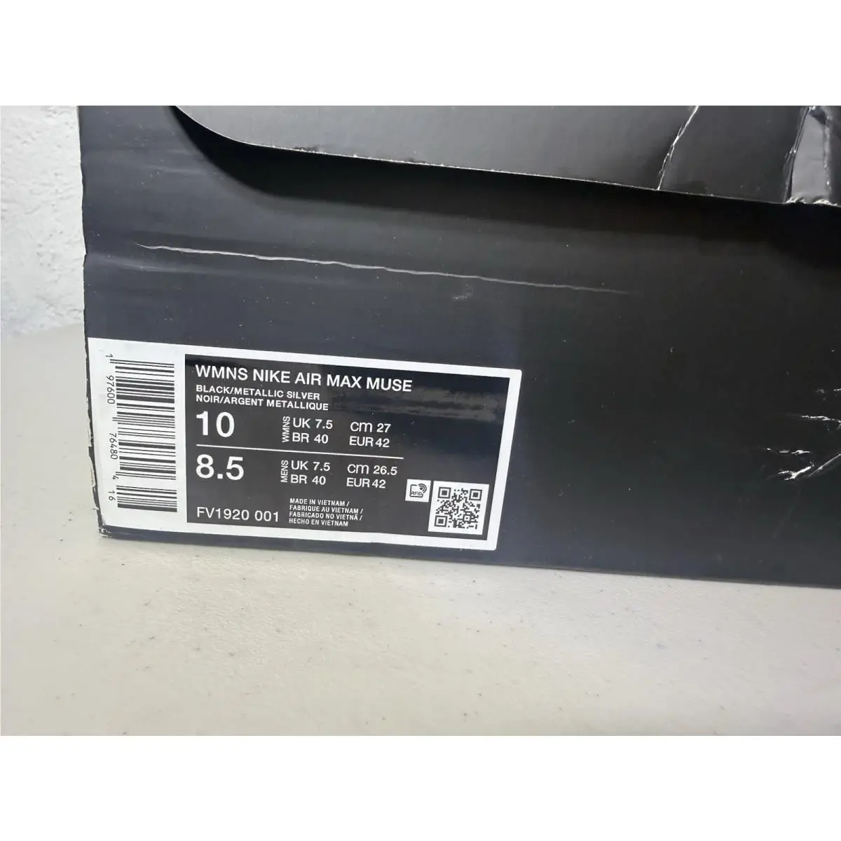 Nike shoes - Nike Air Max Muse - Air Max Muse - FV1920-001 - Black 8