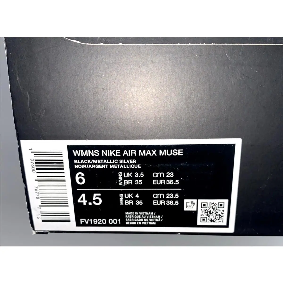 Nike shoes - Nike Air Max Muse - Air Max Muse - FV1920-001 - Black (UPC: 00197600767782) 11