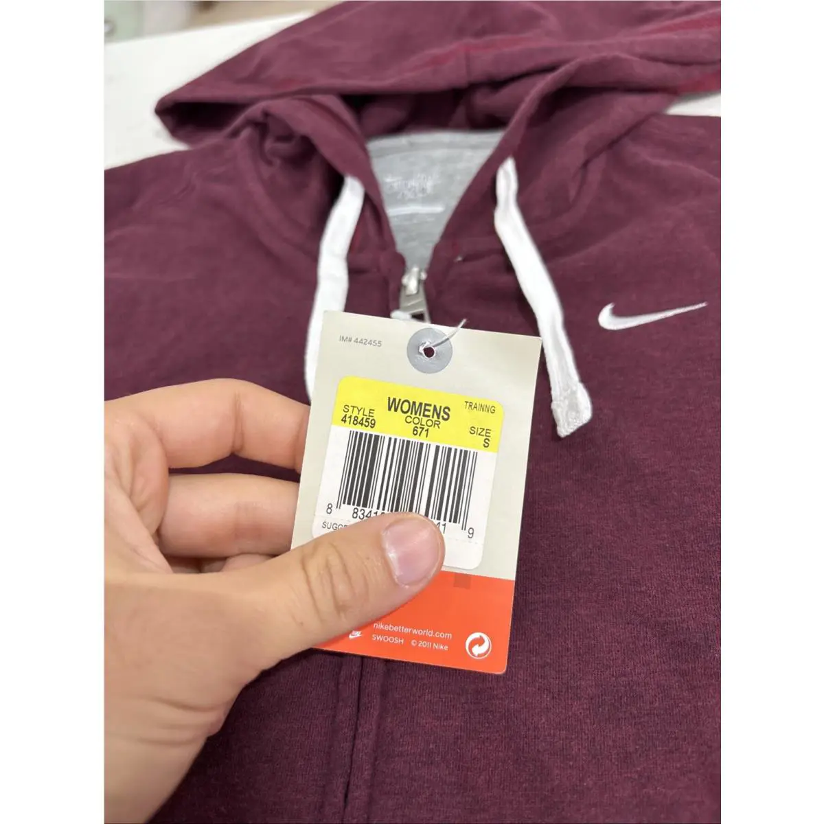 Nike clothing - Burgundy 2