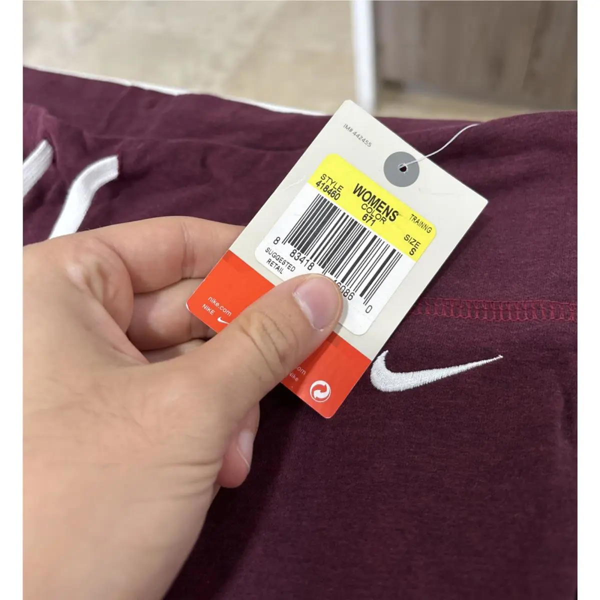 Nike clothing - Burgundy 3