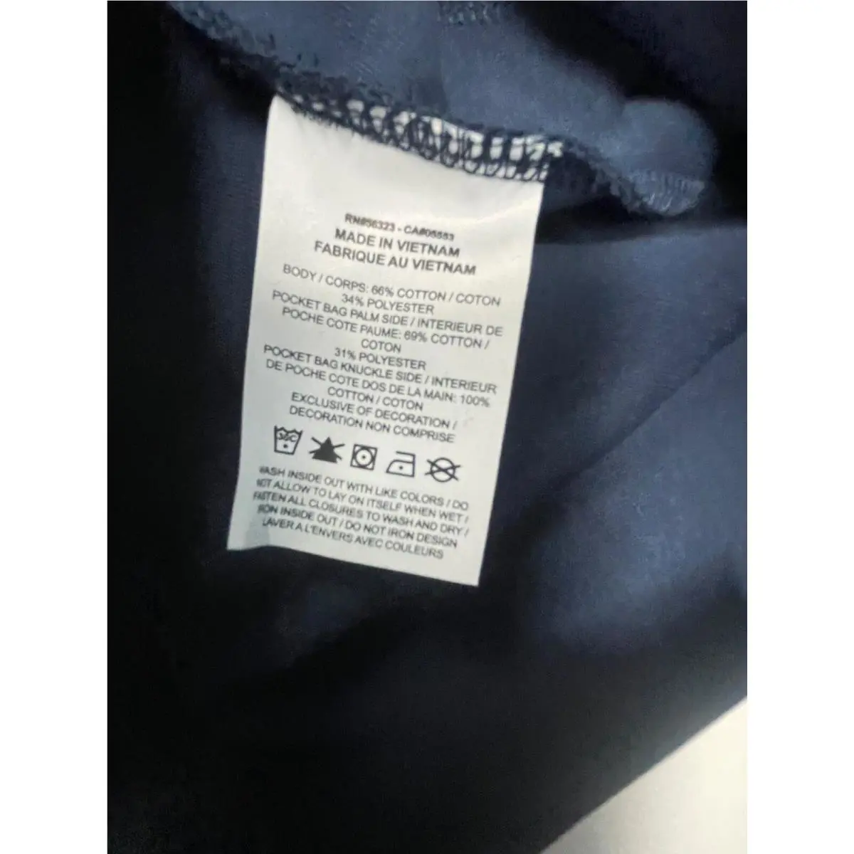 Nike clothing - Midnight Navy/Black (UPC: 194494691421) 13
