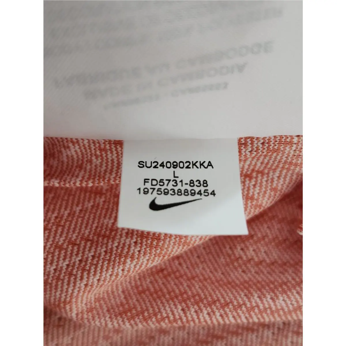 Nike clothing - Nike ADV Polo - ADV Polo - FD5731838 - Guava Ice (UPC: 0197593891624) 6
