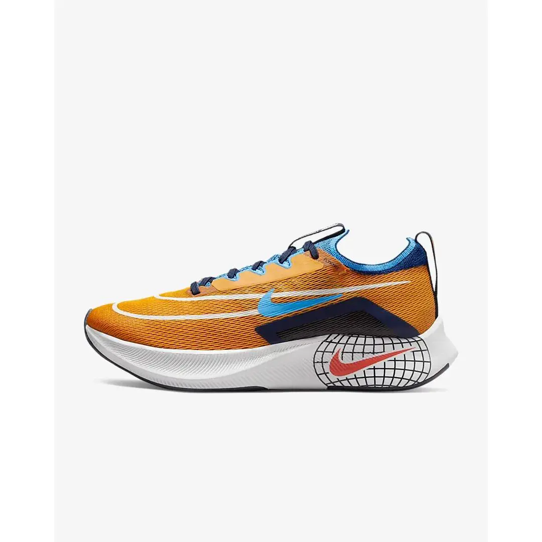 Nike shoes - Nike Zoom Fly 4 PRM - DO9583 700 - Light Curry/University Blue (UPC: 195868960433) 1