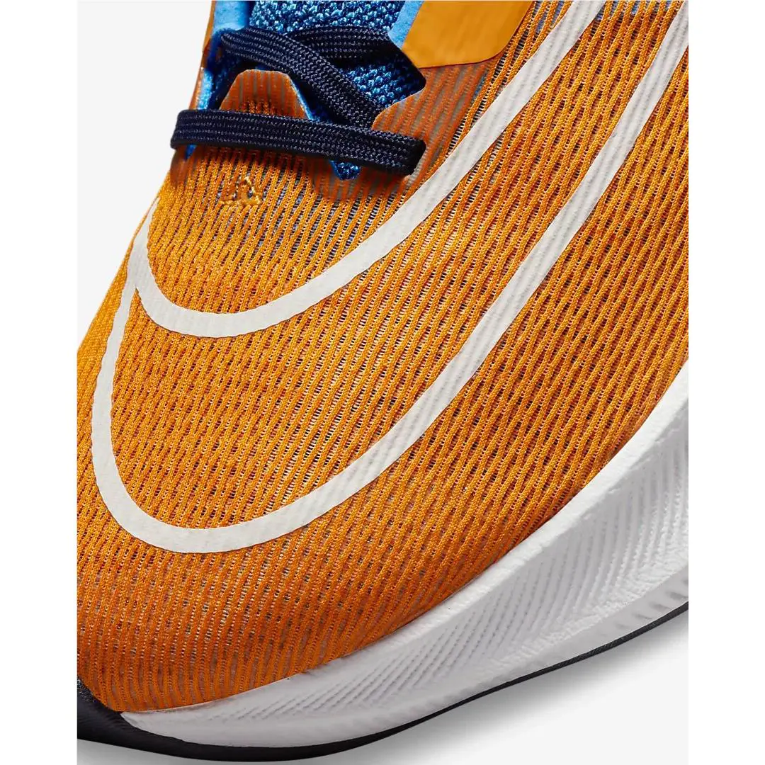 Nike shoes - Nike Zoom Fly 4 PRM - DO9583 700 - Light Curry/University Blue (UPC: 195868960433) 5