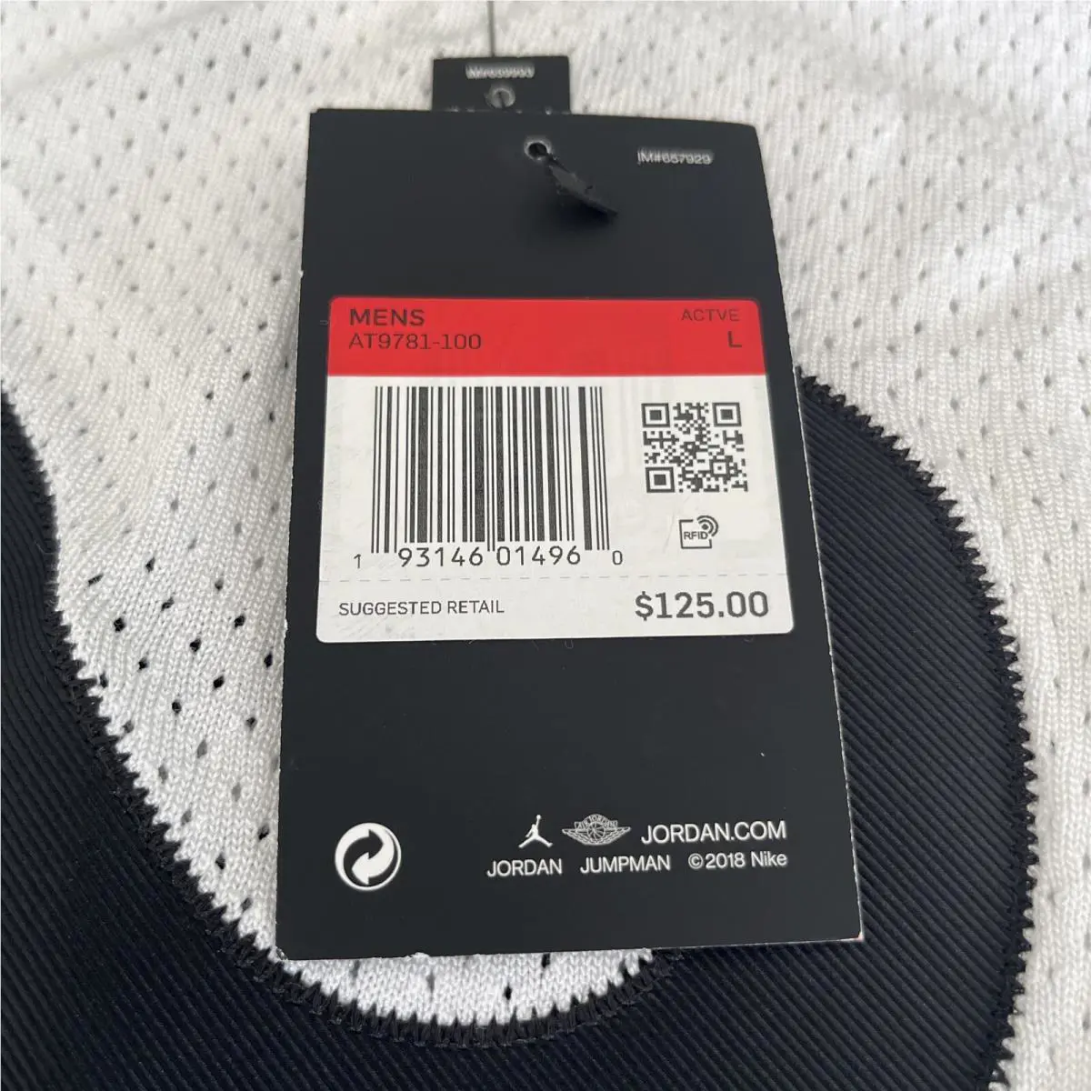 Nike clothing - # 23 - White (UPC: 0193146014960) 2