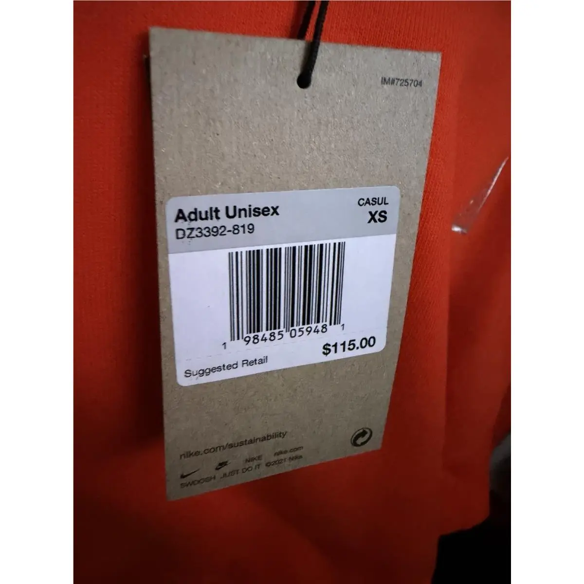 Nike clothing - DZ3392-819 - DZ3392-819 - Orange (UPC: 0198485059481) 13