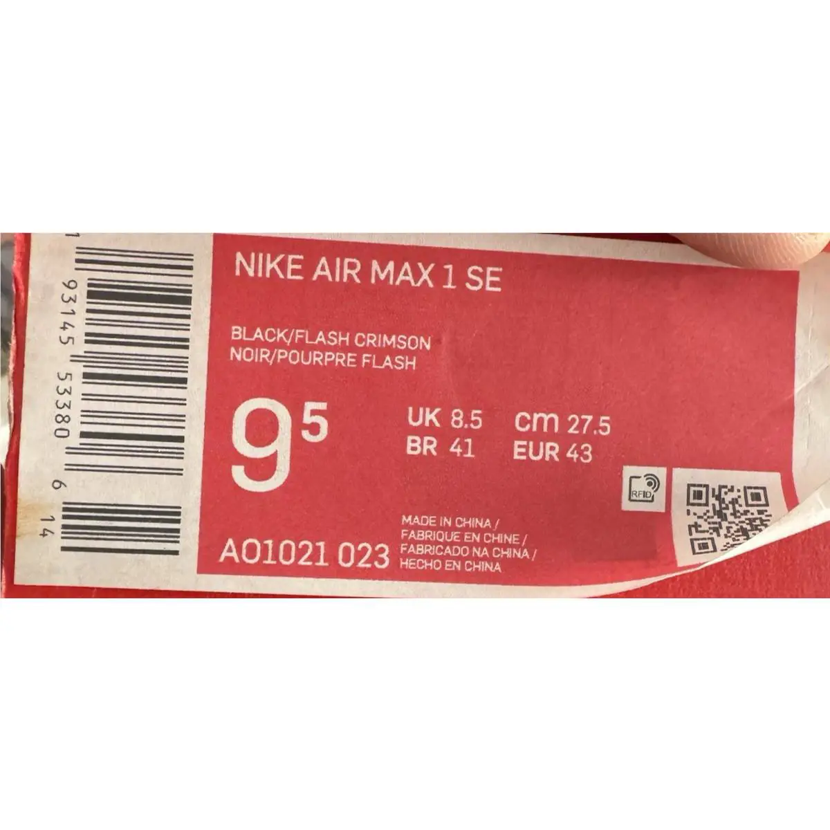 Nike shoes - Nike Air Max 1 - Air Max - AO1021-023 - Multicolor 7