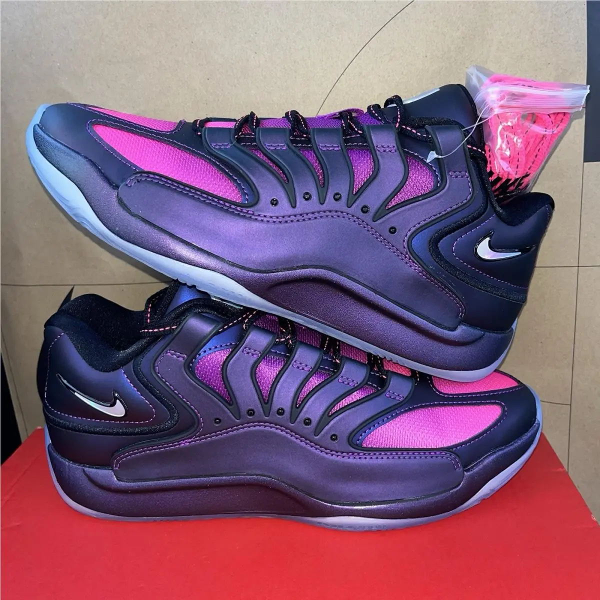 Nike shoes - Nike KD 18 - IM5843-500 - Vivid Purple/Black/Hyper Pink 0