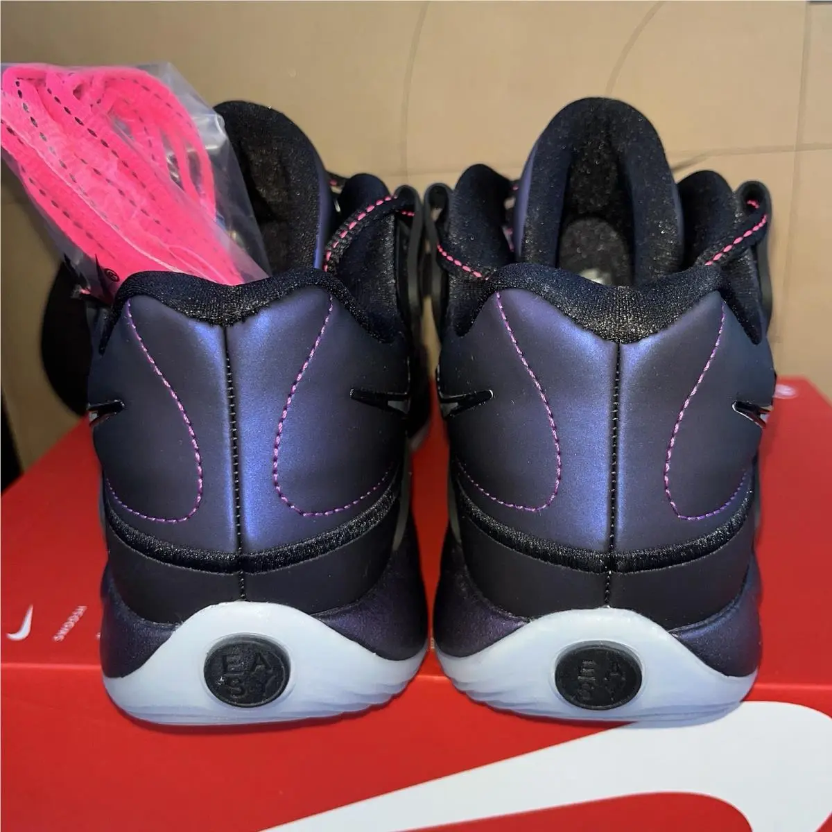 Nike shoes - Nike KD 18 - IM5843-500 - Vivid Purple/Black/Hyper Pink 3