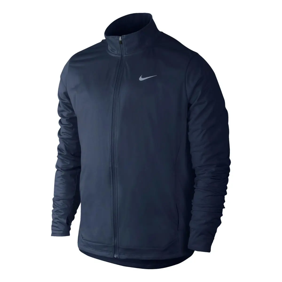 Nike Midnight Navy Shield Full-zip Jacket Men`s Size Small L137109 - Blue