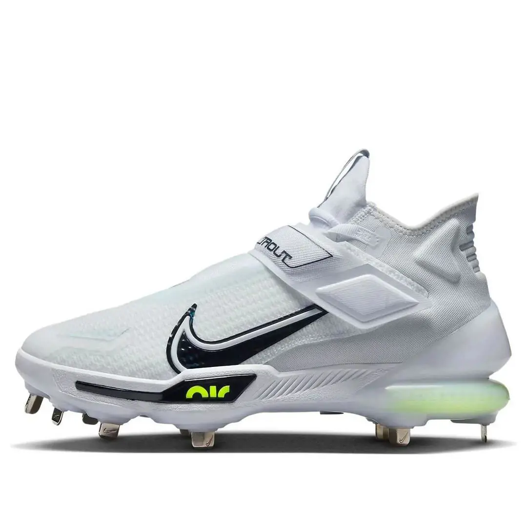 Nike Force Zoom Trout 8 Elite White Black Volt CZ5913-100 Sz 12 - White