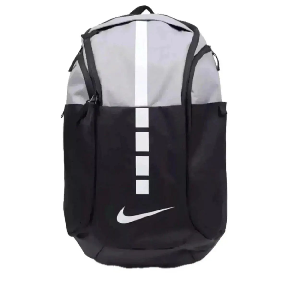 Nike Hoops Elite Pro Backpack Cement Grey White Black BA5554-012 - Gray