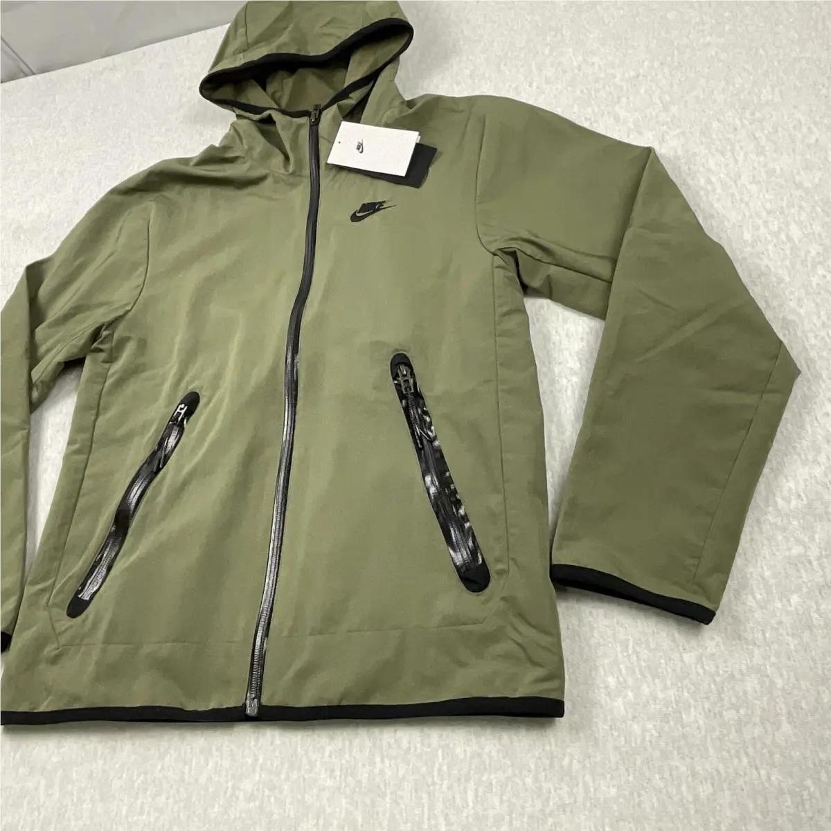 Nike clothing - Nike Tech Woven Jacket - Tech Woven Jacket - DQ4340222 - Olive Green 1