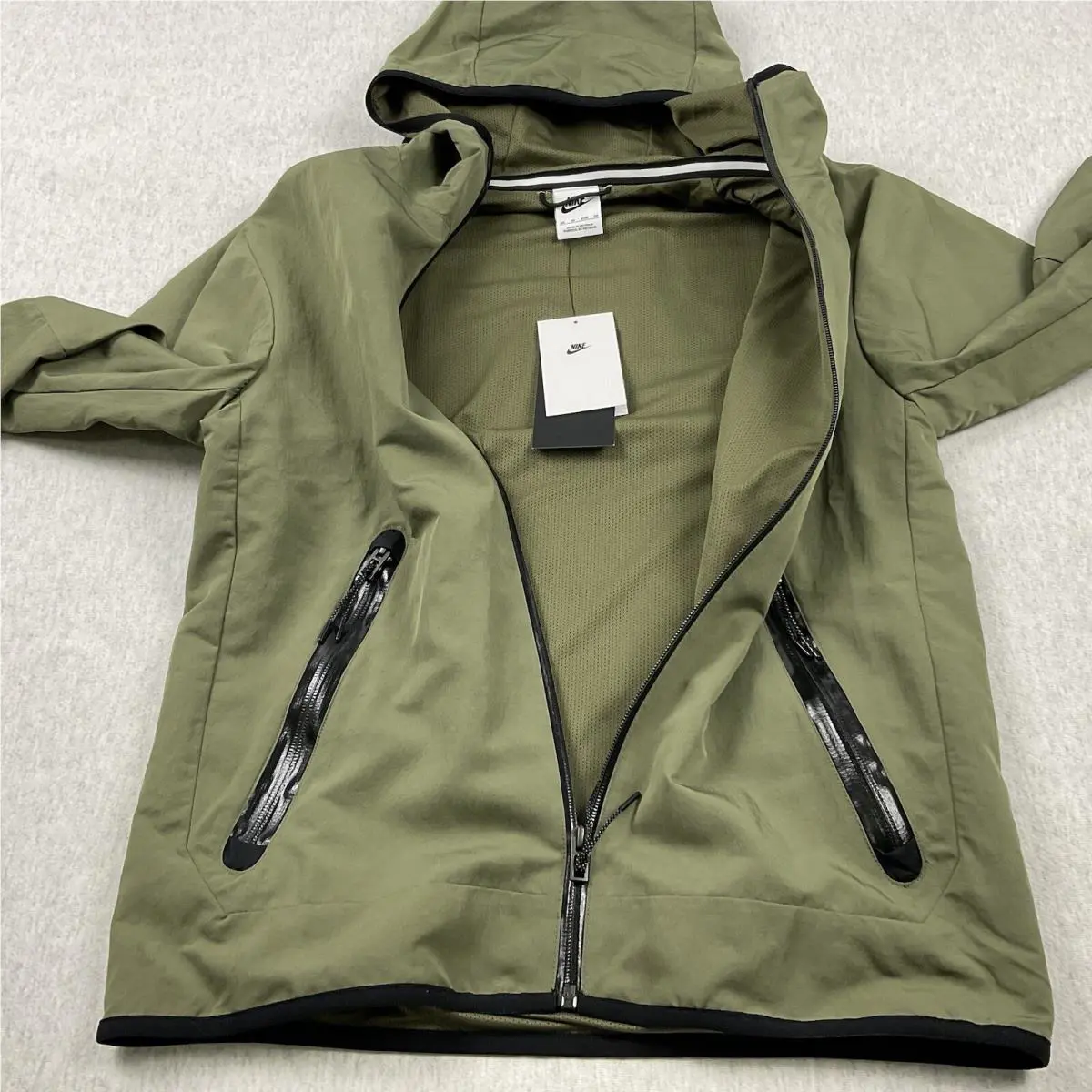 Nike clothing - Nike Tech Woven Jacket - Tech Woven Jacket - DQ4340222 - Olive Green 3