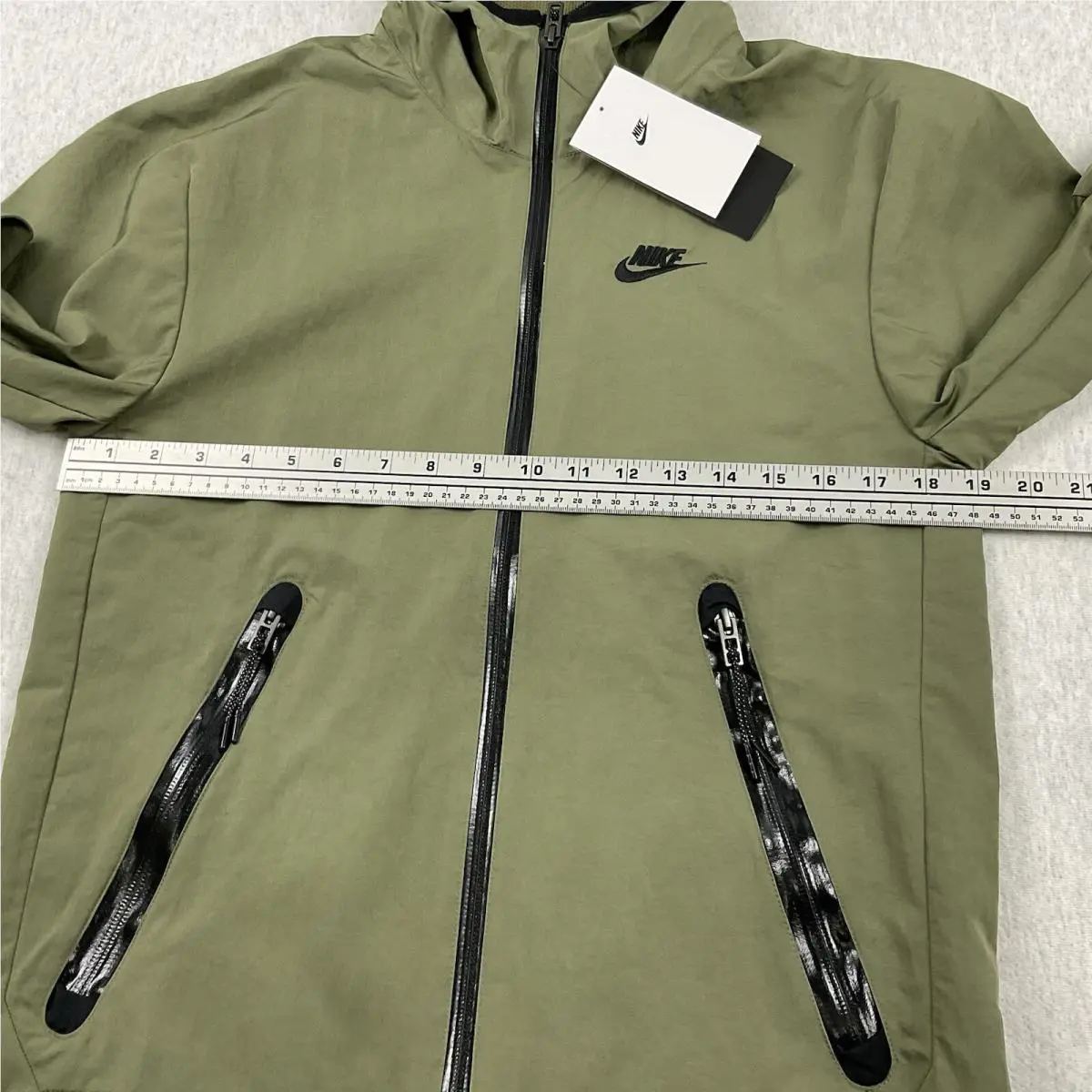 Nike clothing - Nike Tech Woven Jacket - Tech Woven Jacket - DQ4340222 - Olive Green 9