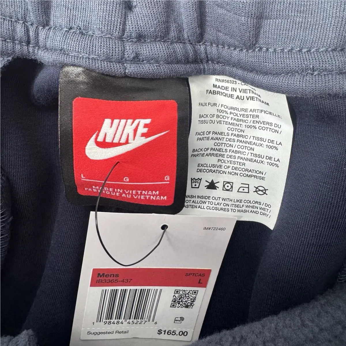 Nike clothing - IB3365437 - IB3365437 - Blue (UPC: 0198484452276) 1