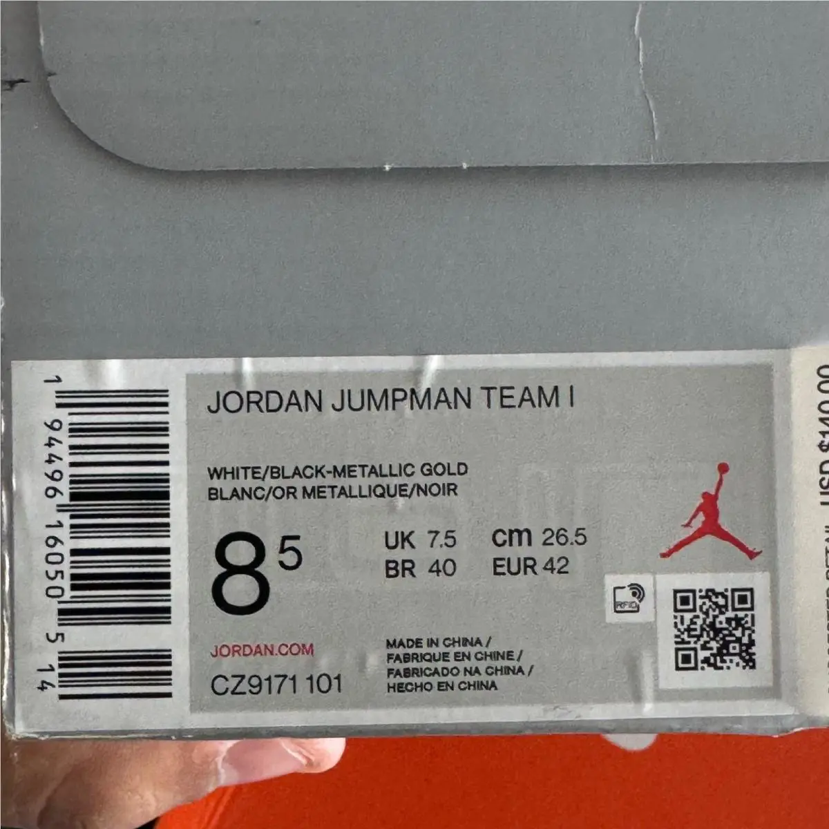 Nike shoes - Jordan Jumpman Team - Jumpman Team - CZ9171-101 - White 7