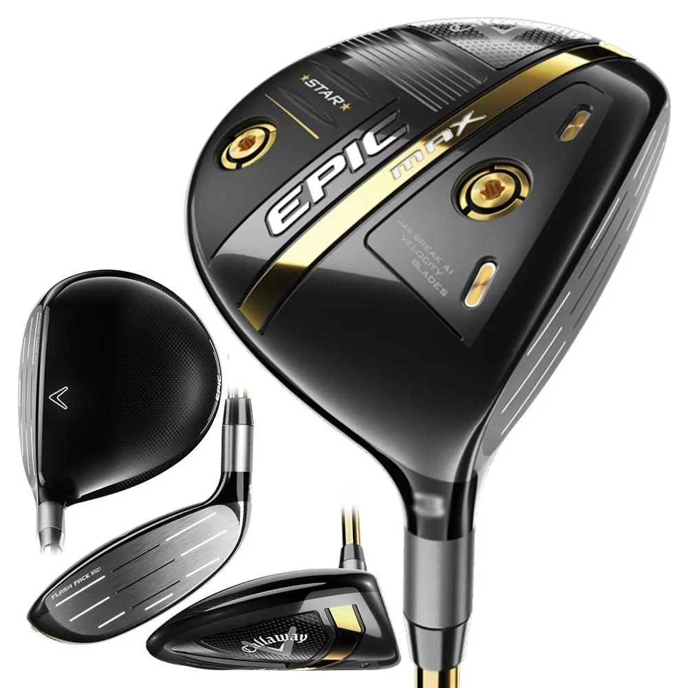 Callaway Women Epic Max Star Fairway Wood - 21 - Chrome