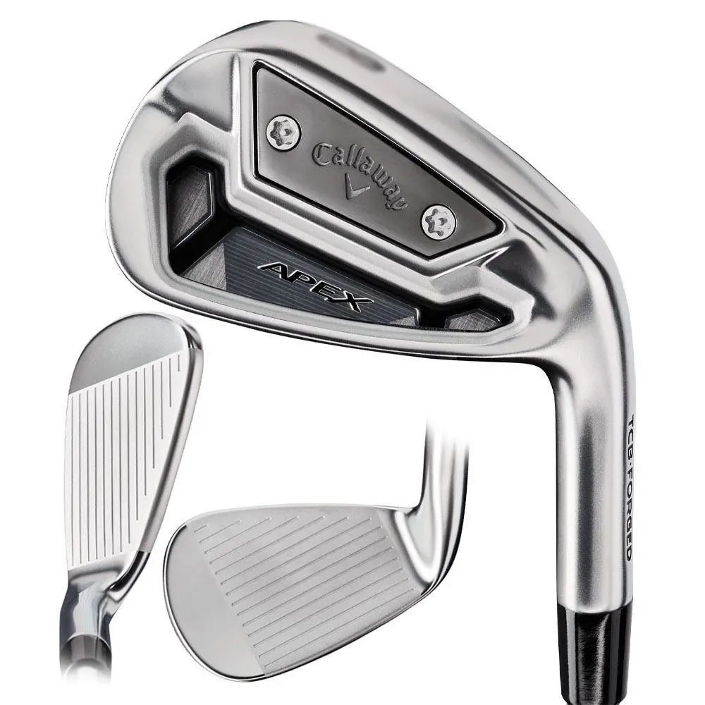 Callaway Men Apex Tcb Forged Iron Set - 23 RH 4-PW Steel 6 - Chrome