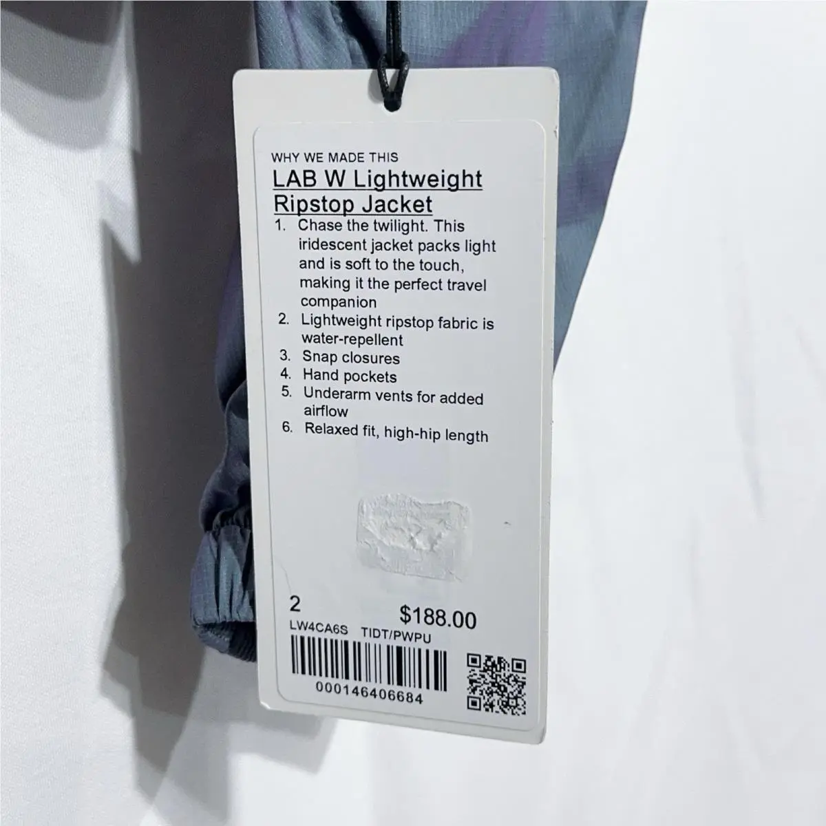 Lululemon clothing - LW4CA6S - LW4CA6S - Tidewater Teal / Power Purple 5