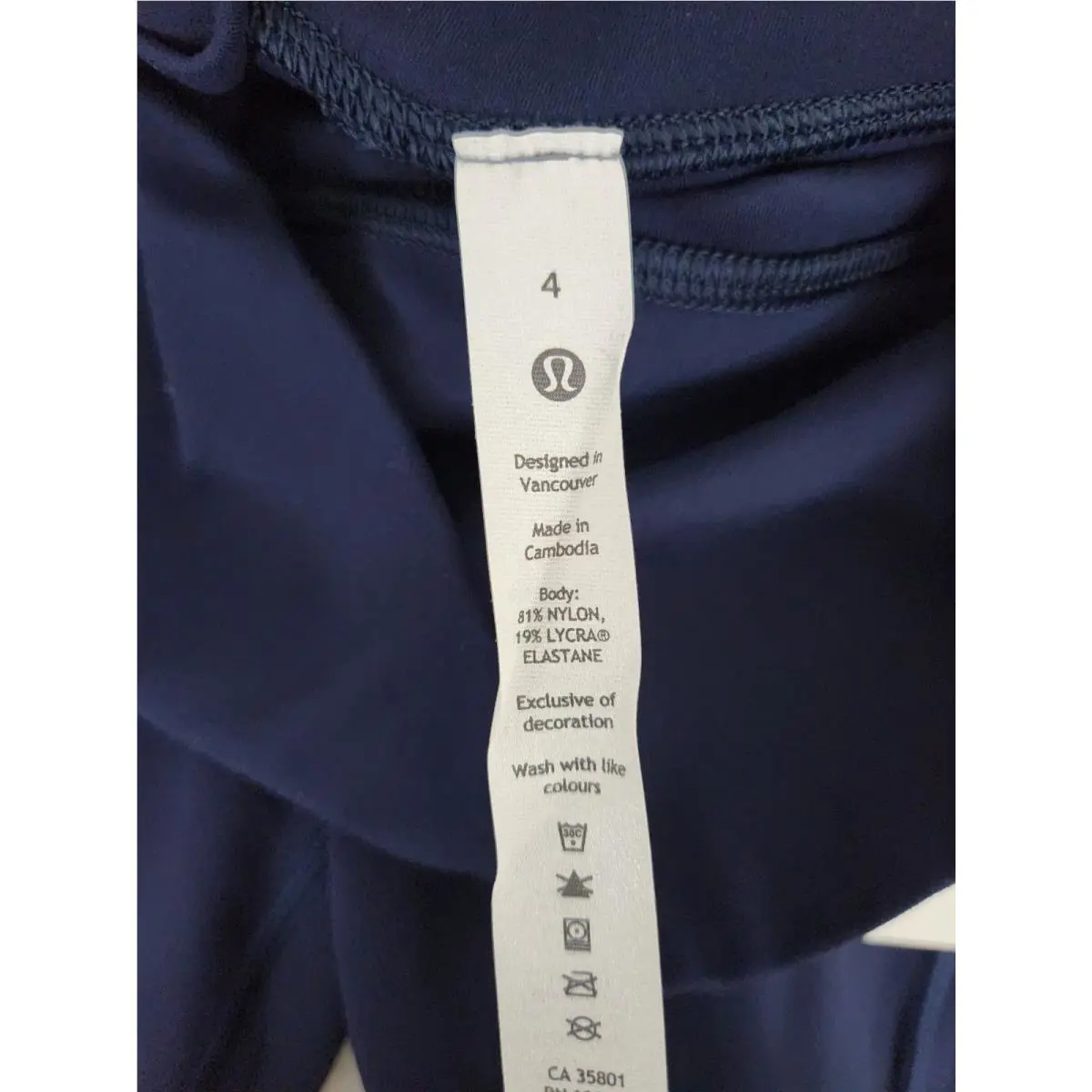Lululemon clothing - True Navy 5